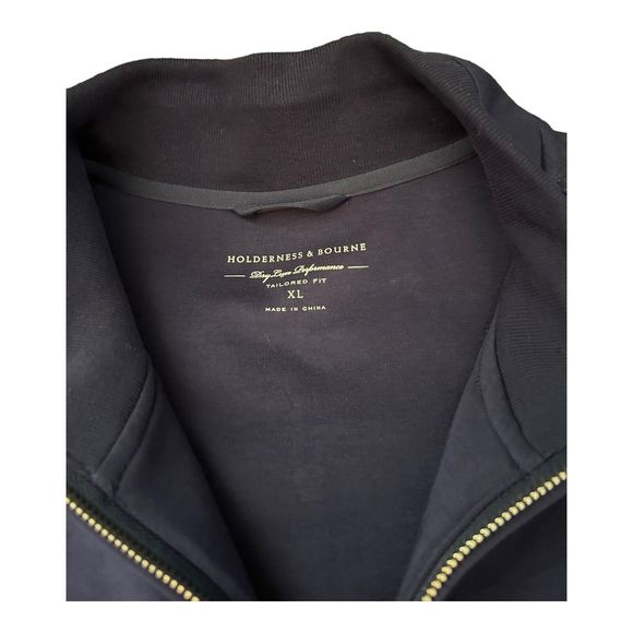 Holderness & Bourne Golf Dry Luxe Performance navy blue Coe Jacket XL - Picture 7 of 13